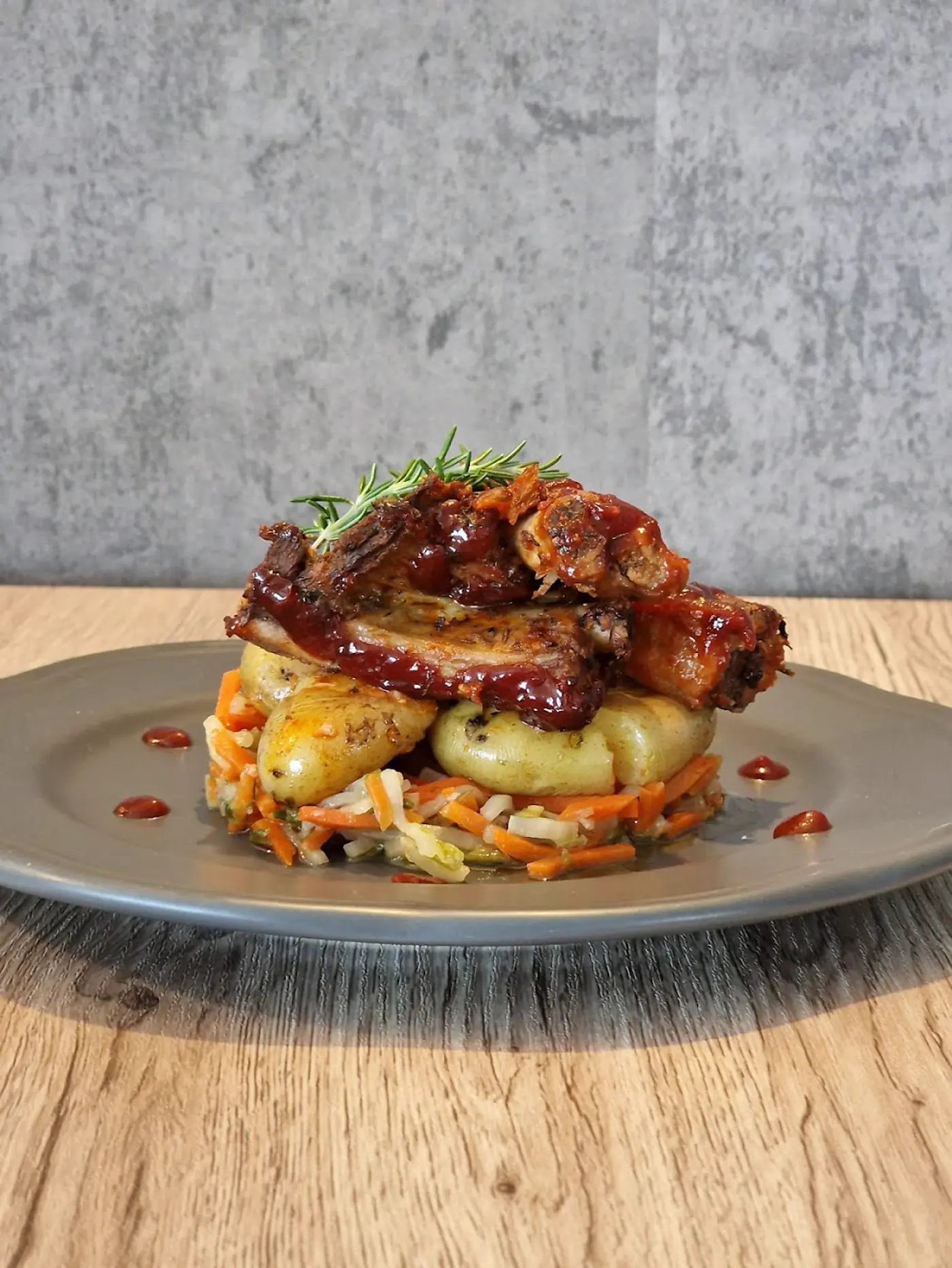 Costelinha pelo chef